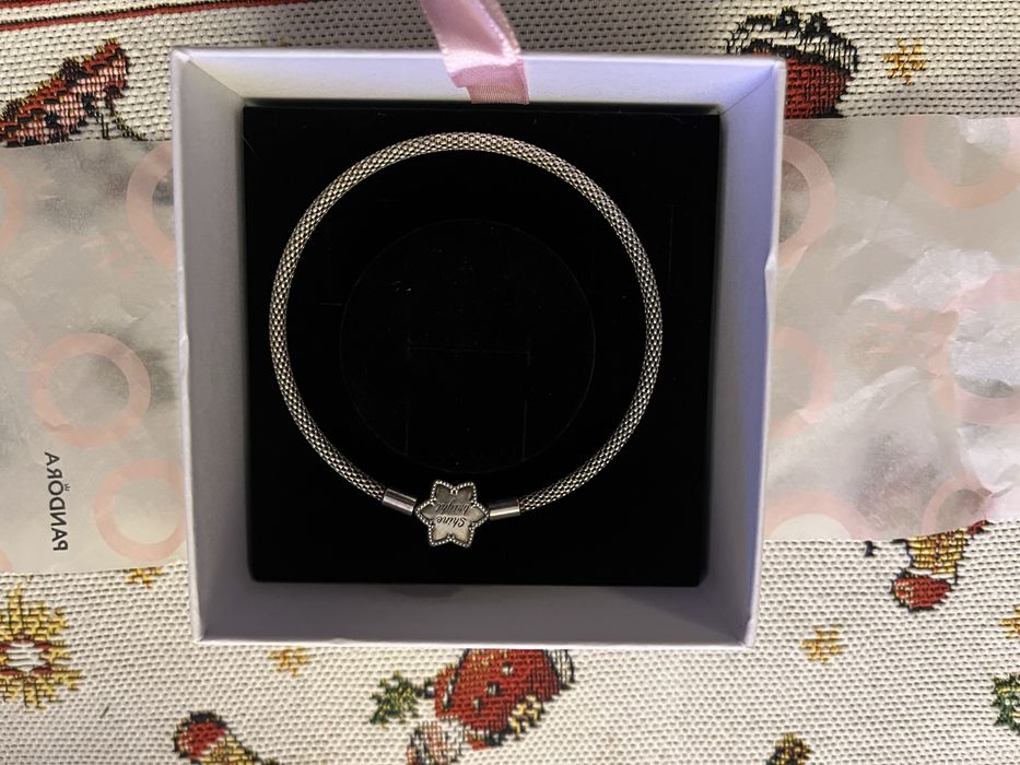 Limitowana edycja pandora bransoletka z snieżynką