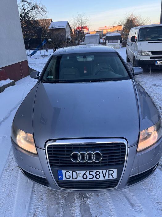 Audi a6 C6 srebrny