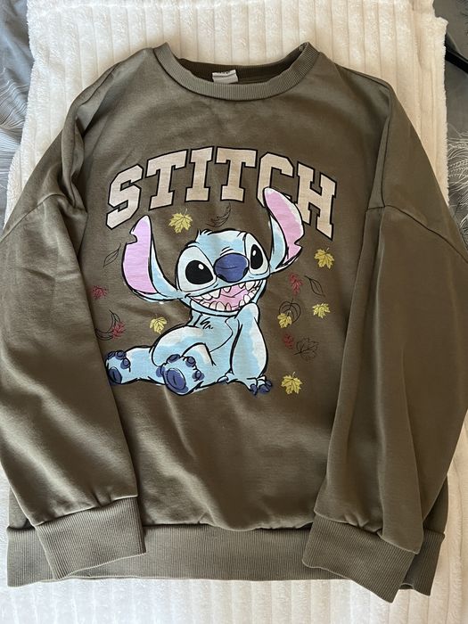 Світшот зеленого (хакі) кольру George Disney Lilo & Stitch
