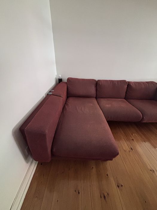 Sofá 3 Lugares com Chaise Longue IKEA KIVIK