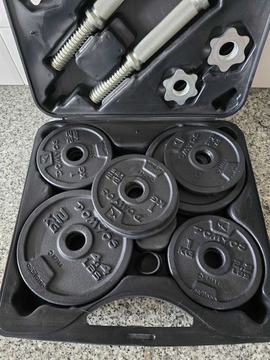 Conjunto Halteres Musculação