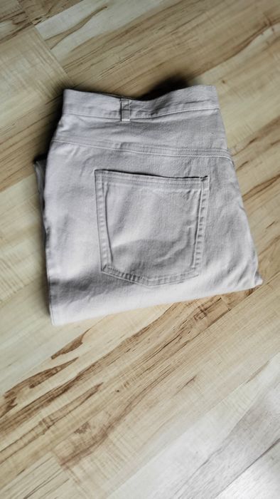 Spodnie S/M Super naturalne 100% spodnie bio cotton len lniane bawełna