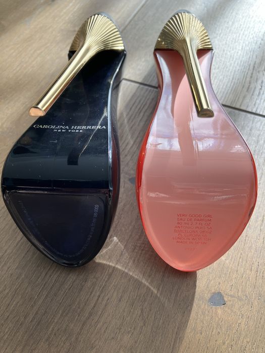 Puste flakony po oryginalnych perfumach Carolina Herrera