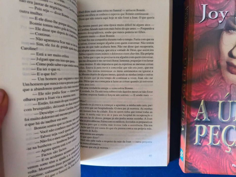Lote 2 Livros Joy Fielding - Thriller e Suspense Psicológico
