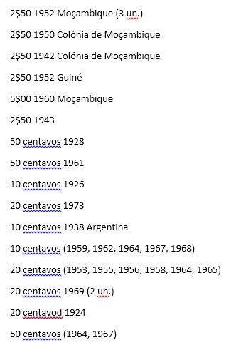 Moedas antigas numismata