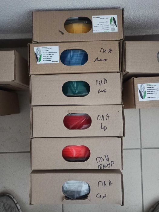 Пластик ПЛА для 3д друку, 3д моделювання, друк