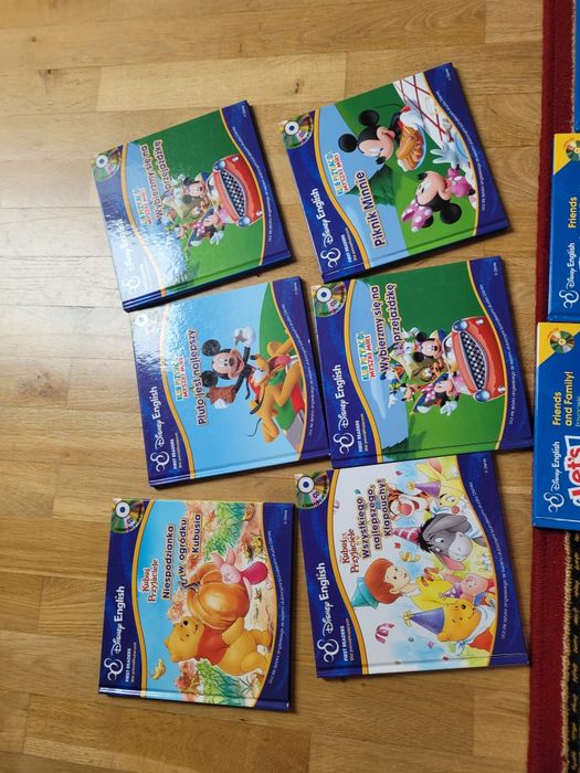 Książki do nauki języka angielski disney readers zestaw disney Mickey