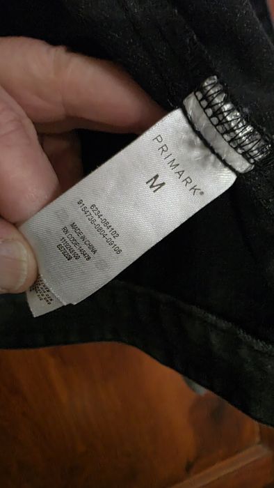 Primark śliczna kurtka jeansowa katana czarna M