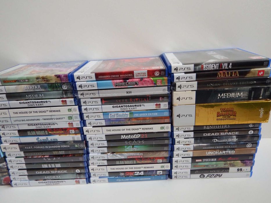 GRY SONY PS5 Płock MEGA WYBÓR zobacz koniecznie ! Minecraft PL NOWA !