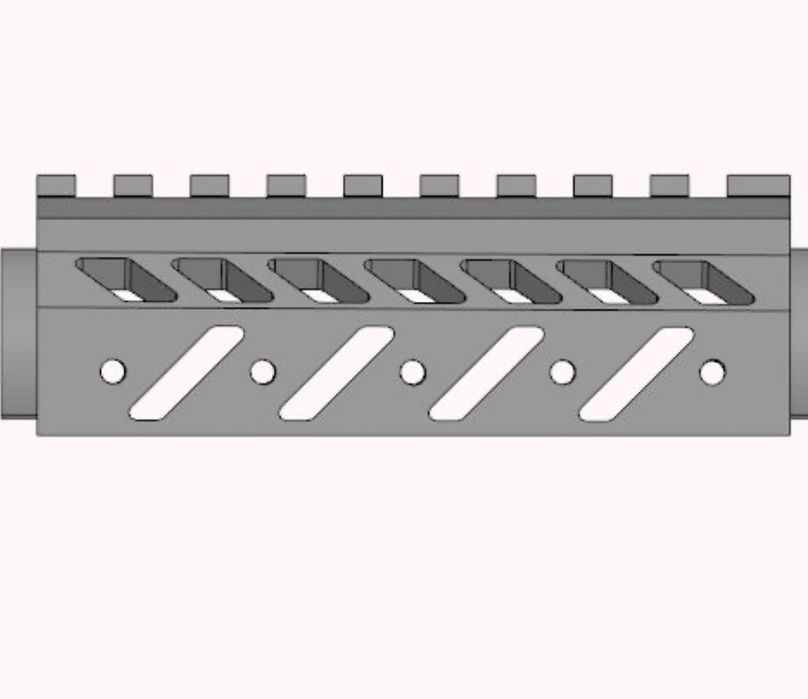 Цівка «Зенитка В-10» для АК-74У