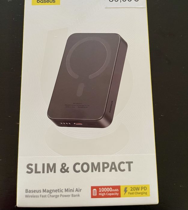 Carregador e Powerbank para Iphone - Novos