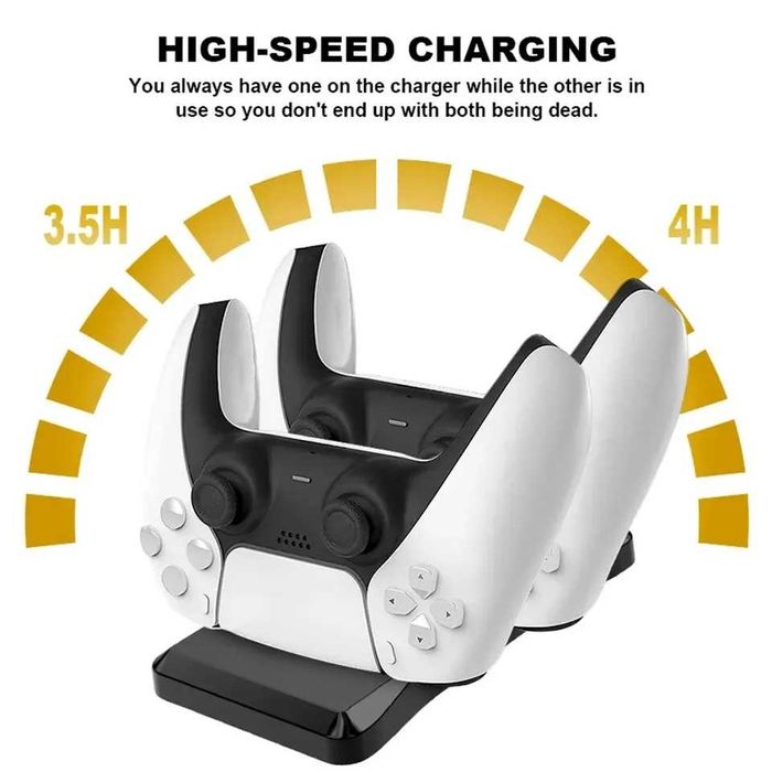 Carregador Ps5 suporte/Base de comando Dual Wireless64551685955585123