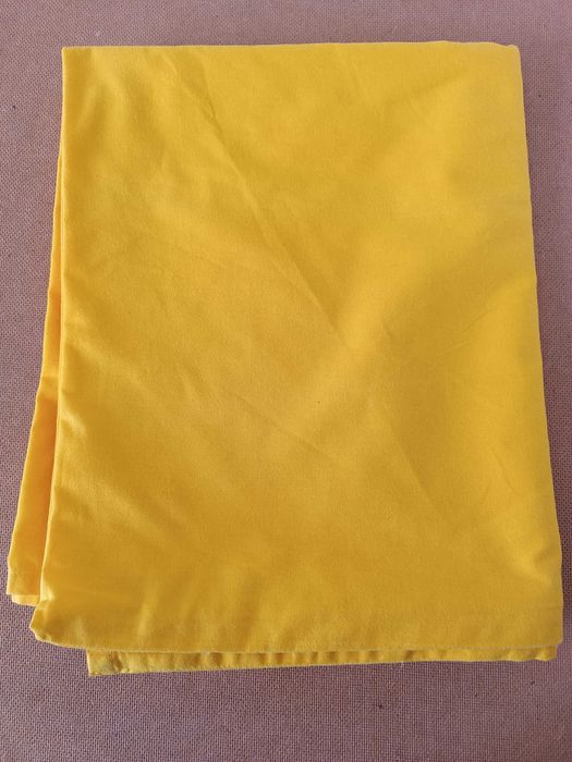 простирадло простинь якраво жовта покривало бавовна 225х140 см
