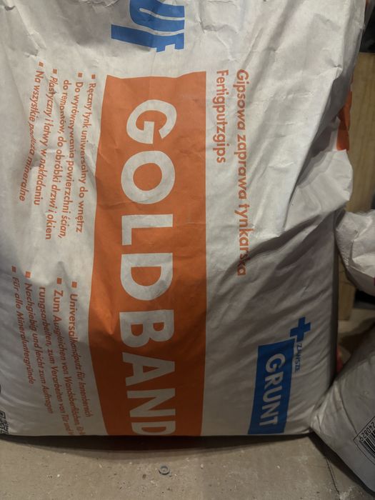 Gipsowa zaprawa tynkarska GOLDBAND ok 3 kg