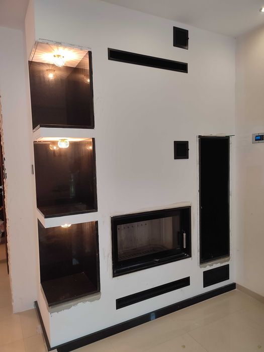 Kominek Kominek z montażem, kominki - Gwarancja 10 lat 7777 zł kominek