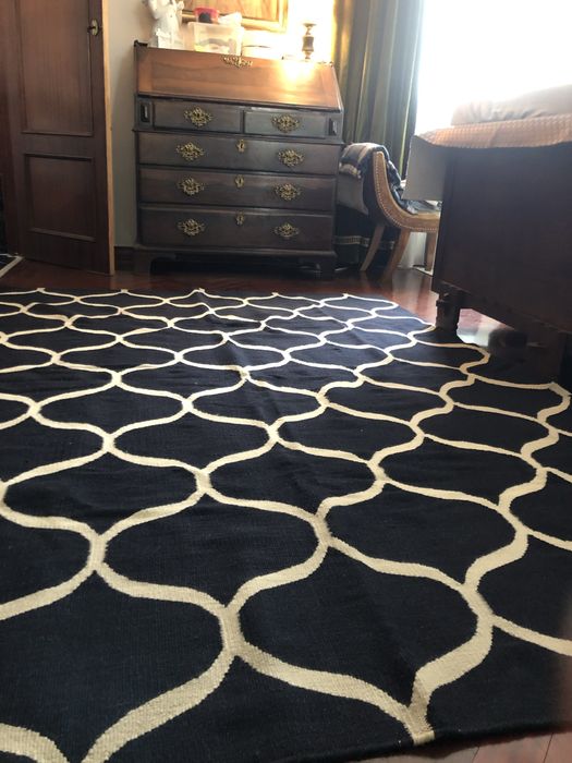 Tapete IKEA coleção STOCKHOLM preto/branco