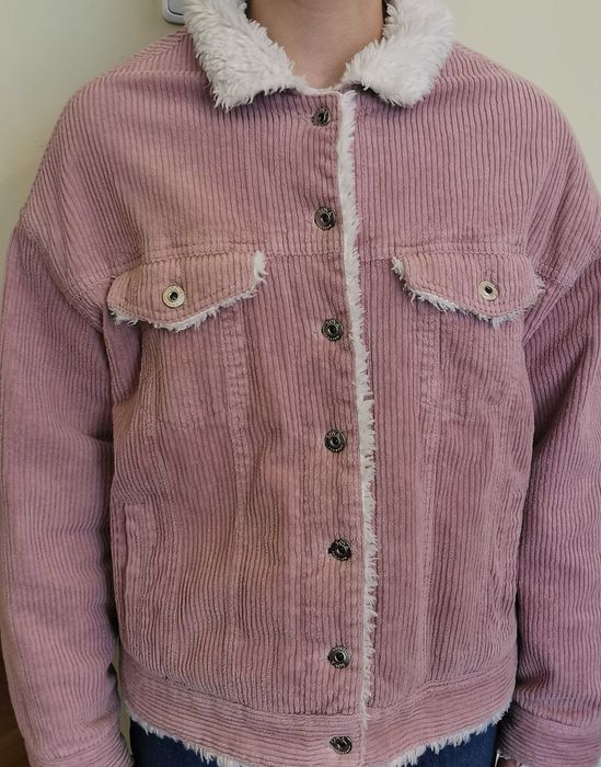 Kurtka dziewczęca ocieplana