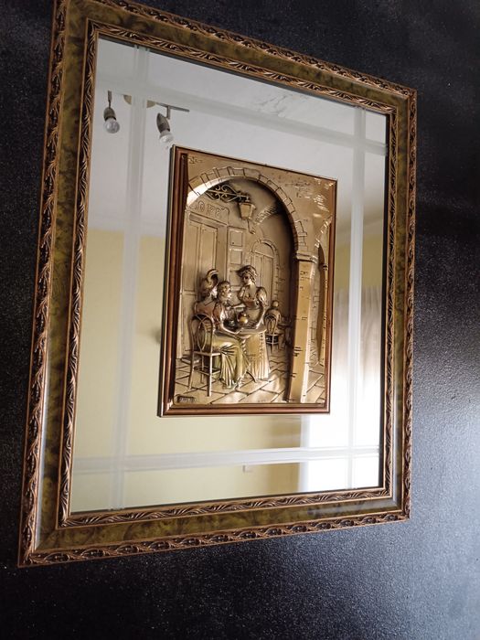 Quadro Italiano Colecionável Antiguidade