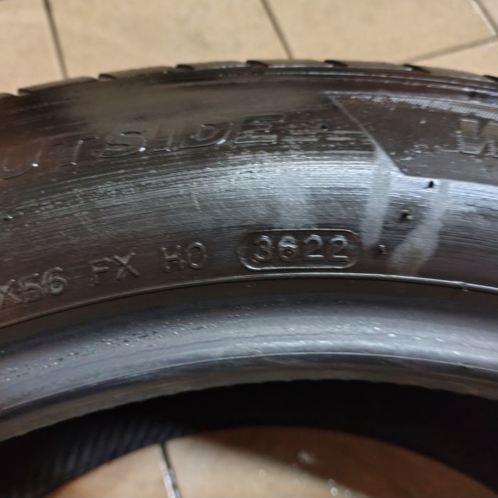 Hankook 255/45R19 opony zimowe 2szt winter icept evo2 2022rok