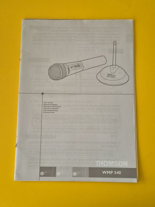 Microfone Thomson sem fios467239579545784323