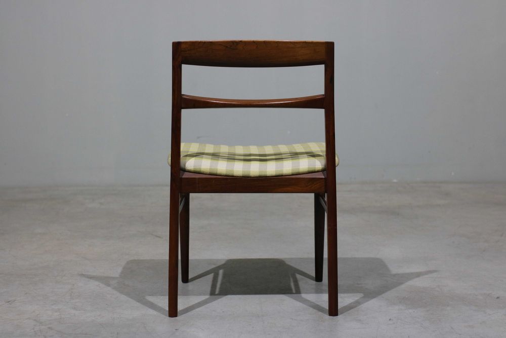 Conjunto de 4 cadeiras Henning Kjaernulf em pau santo | Design Nórdico