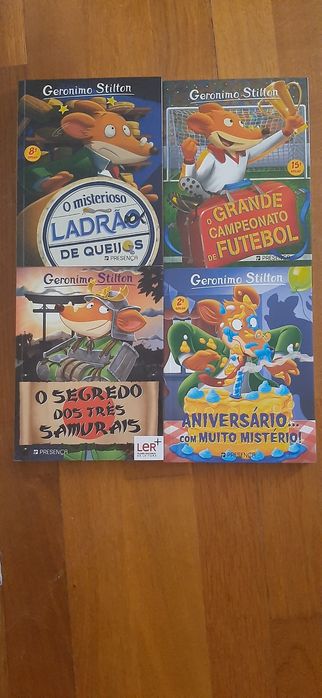 Livros coleção: "Gerónimo Stilton"