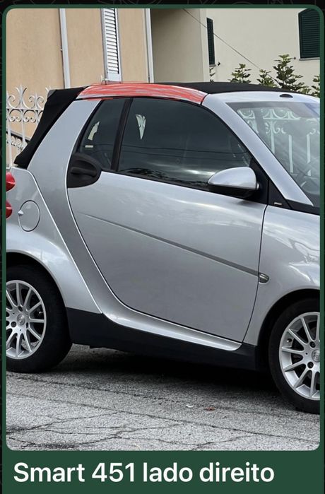 Barra lado direito Smart descapotavel