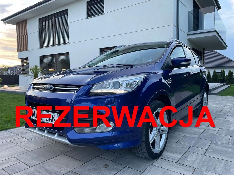 Ford Kuga 2.0TDCI 180KM 4x4 Xenon Ledy Kamera Navi Grzane Fotele Skóry 2xPdc Opł