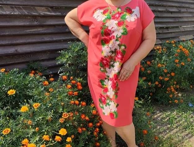 Плаття 56-58р,ручна вишивка