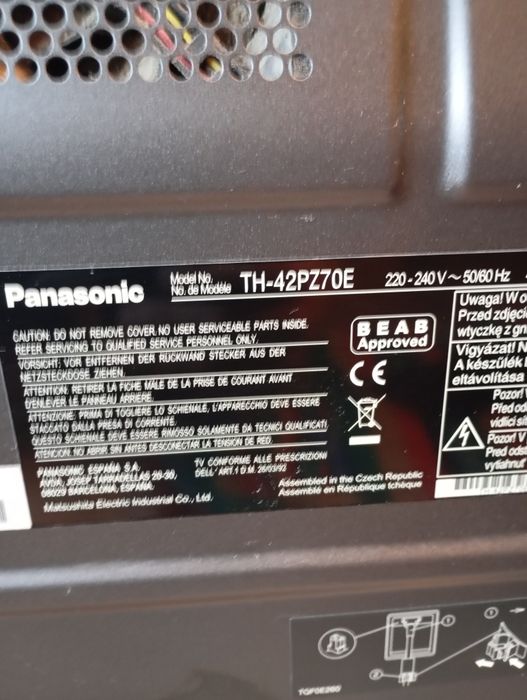 Panasonic 42 plazma