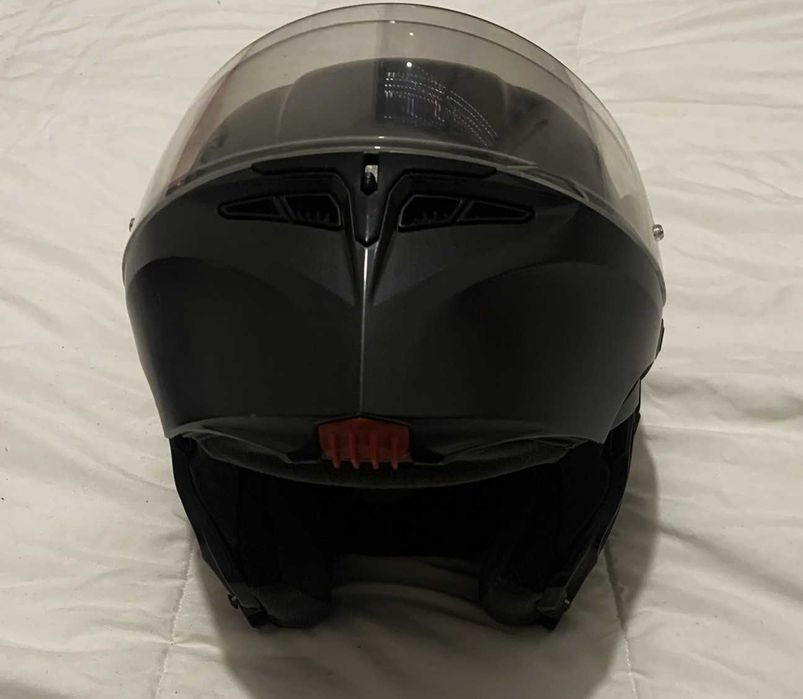 Capacete Modular AGV c/ PinLock + capa protectora