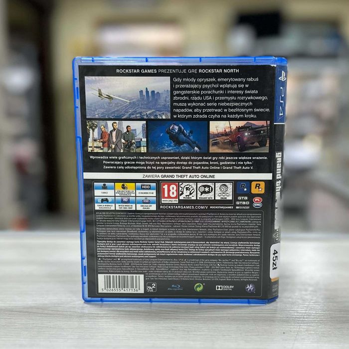 Gra na PS4 GTA 5