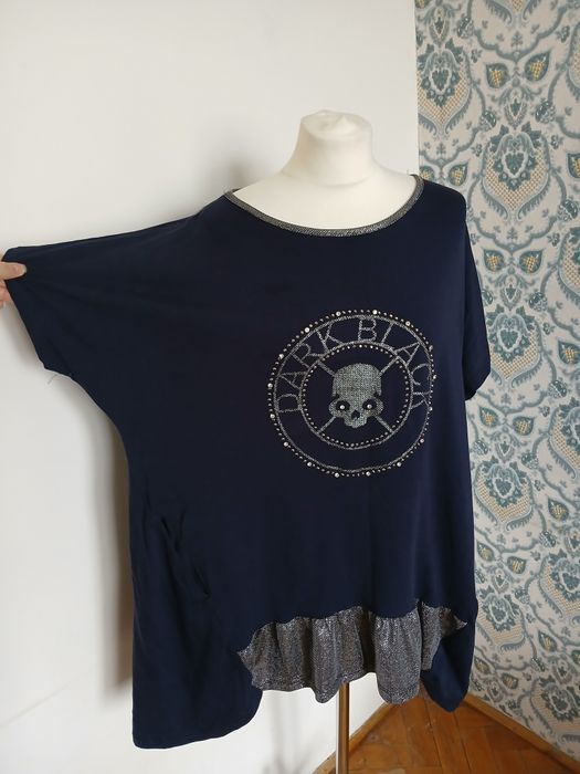 Sukienka tunika czaszka Seraj 3XL/46 wiosna lato