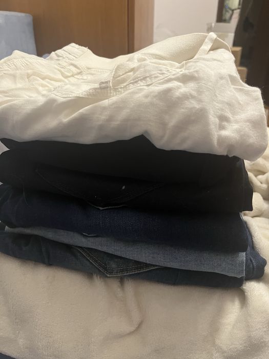 Paczka: jeansy i spodnie damskie dżinsy rozmiar 46