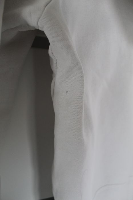 Biała bluza XS 34 rozpinana z kapturem Cropp