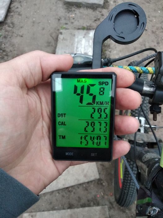 Беспроводной велокомпьютер 2,8" экран, велоспидометр West Biking