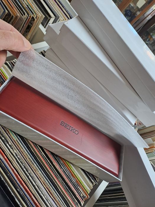 Caixas da Seiko de madeira