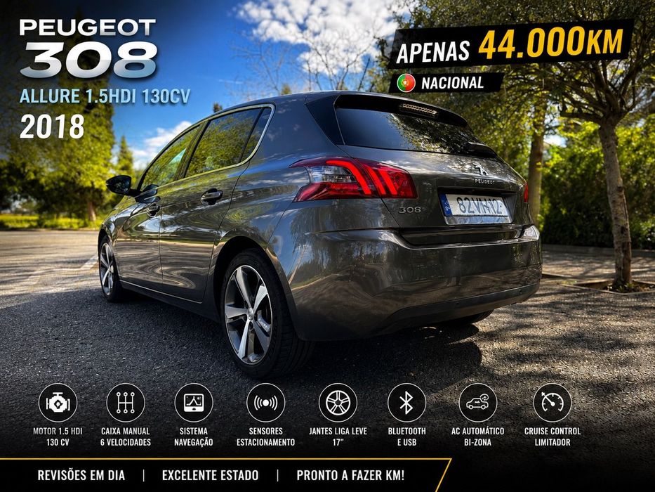 Peugeot 308 1.5 BlueHDi Allure