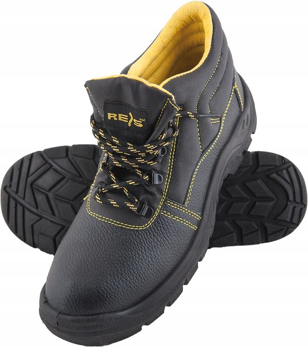 Buty zawodowe / reis / czarno-żółty / rozmiar 43 / bryes-t-ob_43