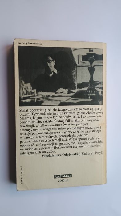 Leopold Tyrmand. Dziennik 1954. Wyd. Res Publica, 1989.