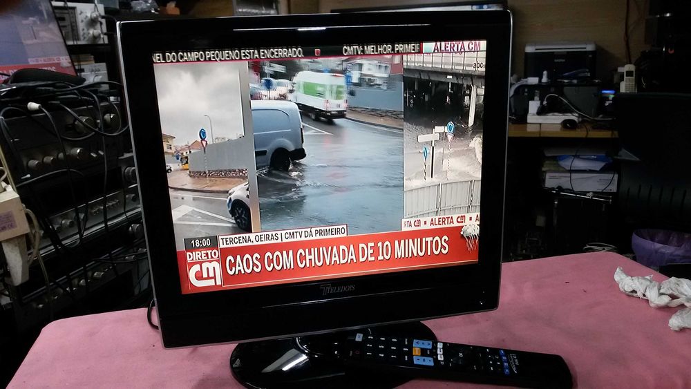 tv lcd teledois sk-1502tv  15 polgadas