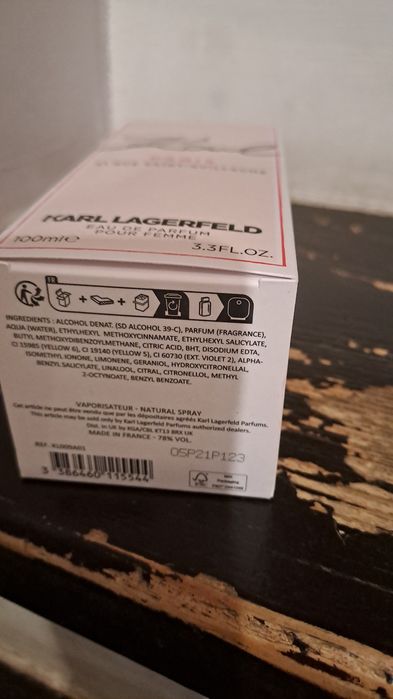 Perfum nowy Karl Lagerfeld Paris 100 ml edp