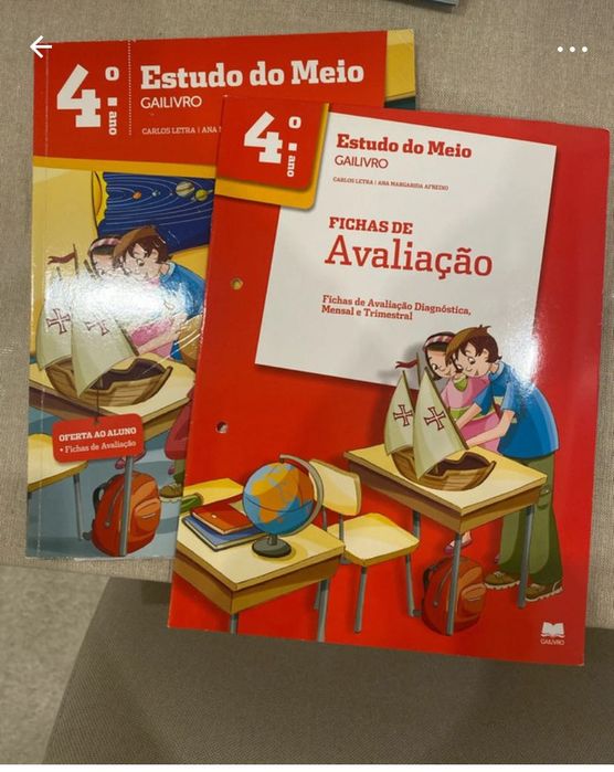Manual e fichas Estudo do Meio 4 ano