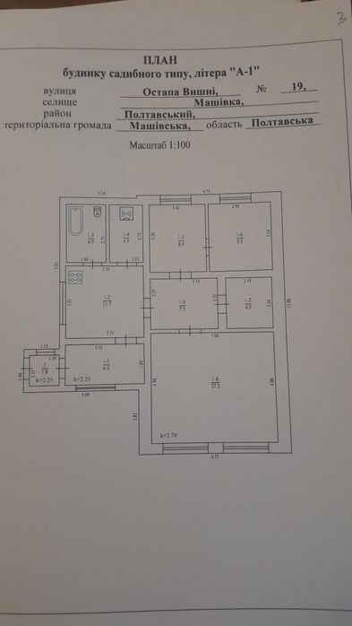 Приватний будинок в Машівці