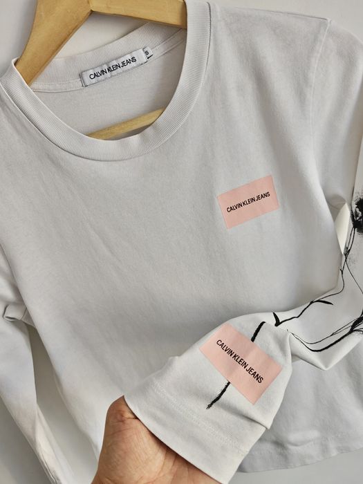 Calvin Klein bluza długi rękaw damska S