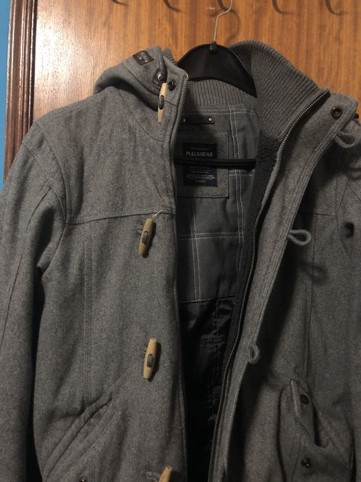 Casaco canadiana com pêlo