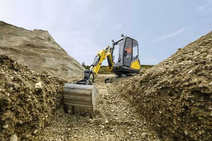 Wynajem minikoparki 2 t Wacker Neuson