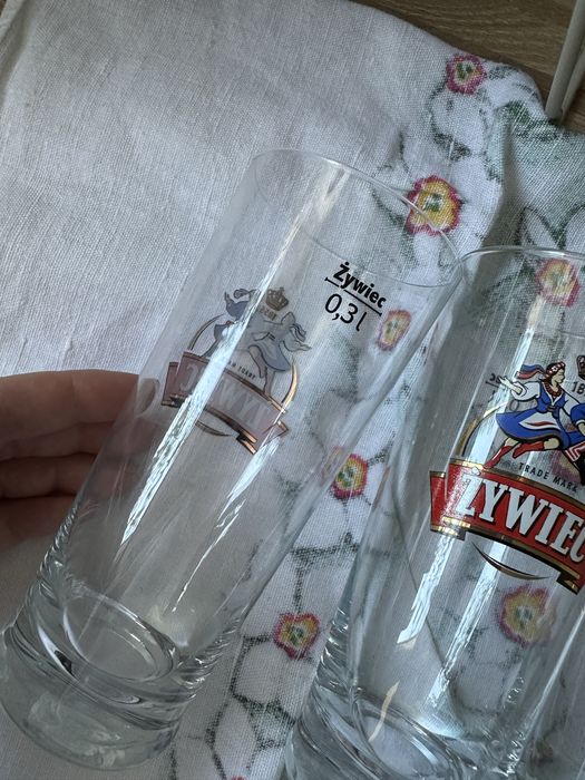 szklanki kolekcjonerskie zywiec 0,3l