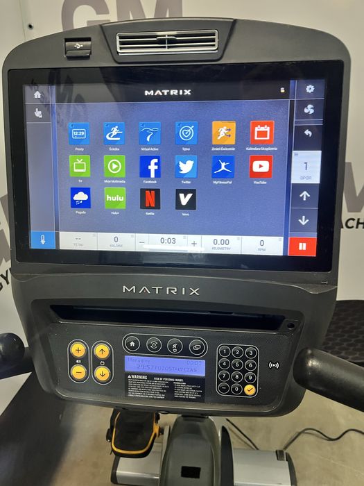 Rower poziomy Matrix R7xi Android New model gwarancja
