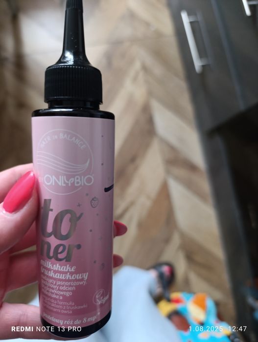 Toner milkshake truskawkowy onlybio